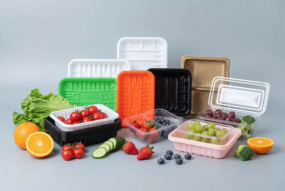 Embalagem termoplástica de qualidade alimentar