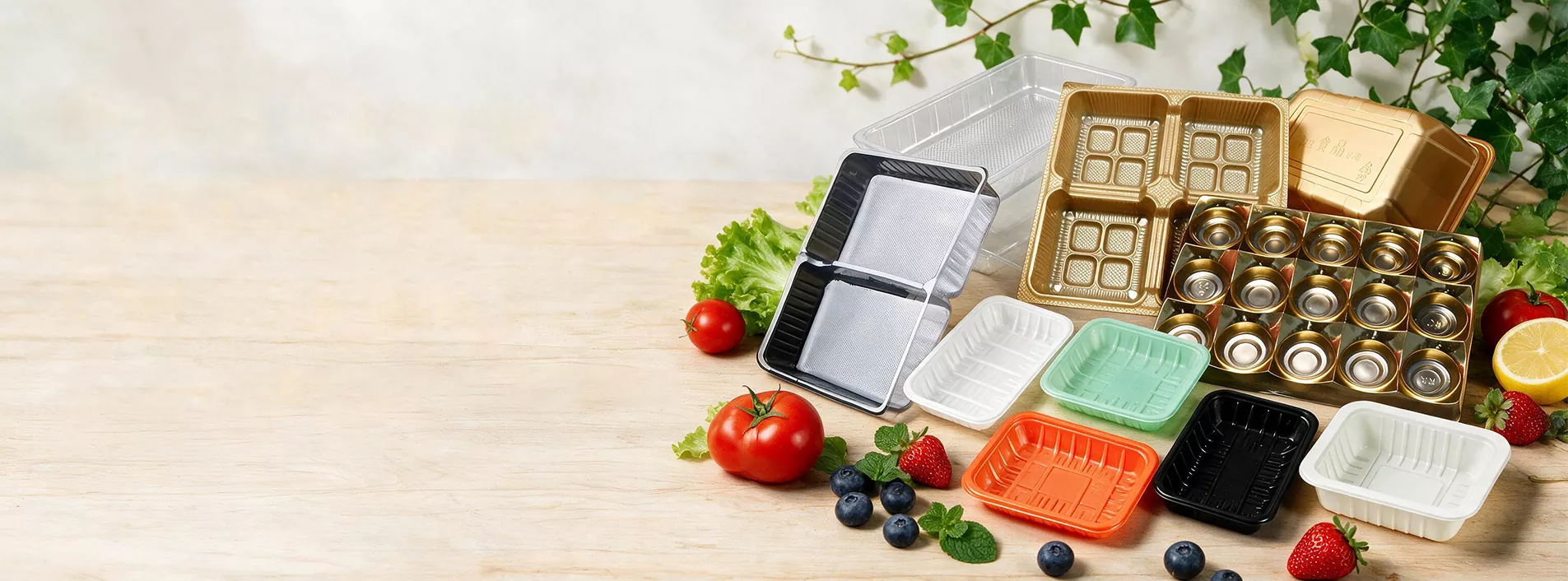 Fornecedor de embalagens termoformadas de qualidade alimentar
